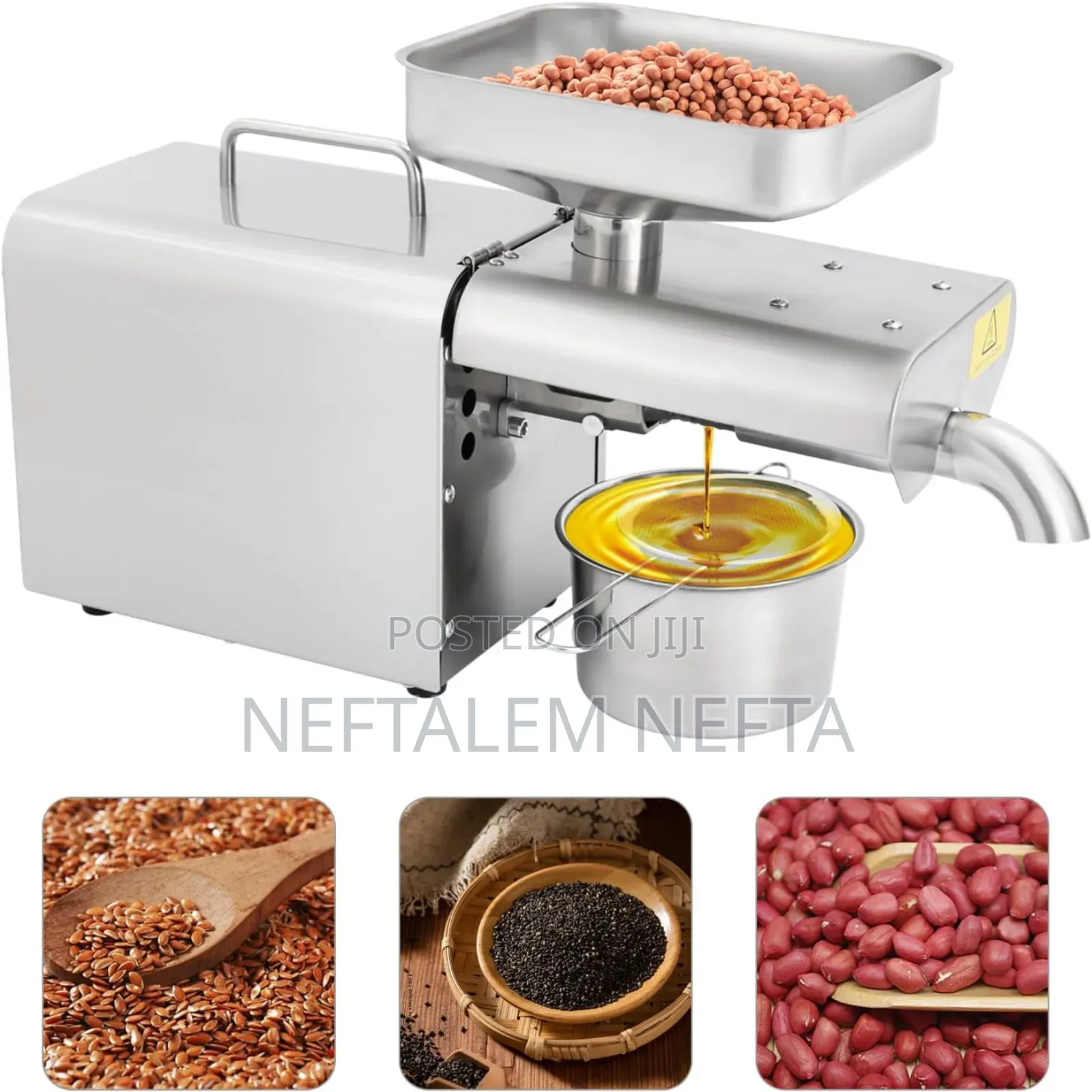 ከቅባት እህል እስከ ዘይት በቤትዎ