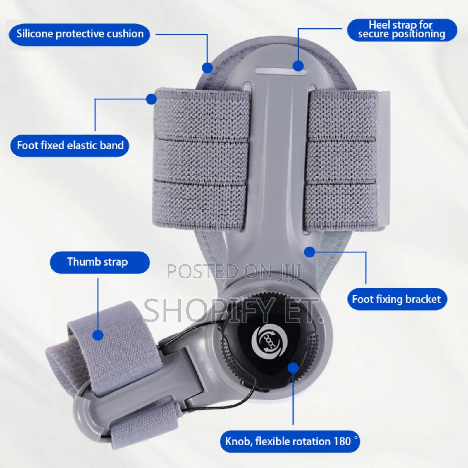 Big Toe Corrector (የተጣመመ ጣት ማስተካከያ)