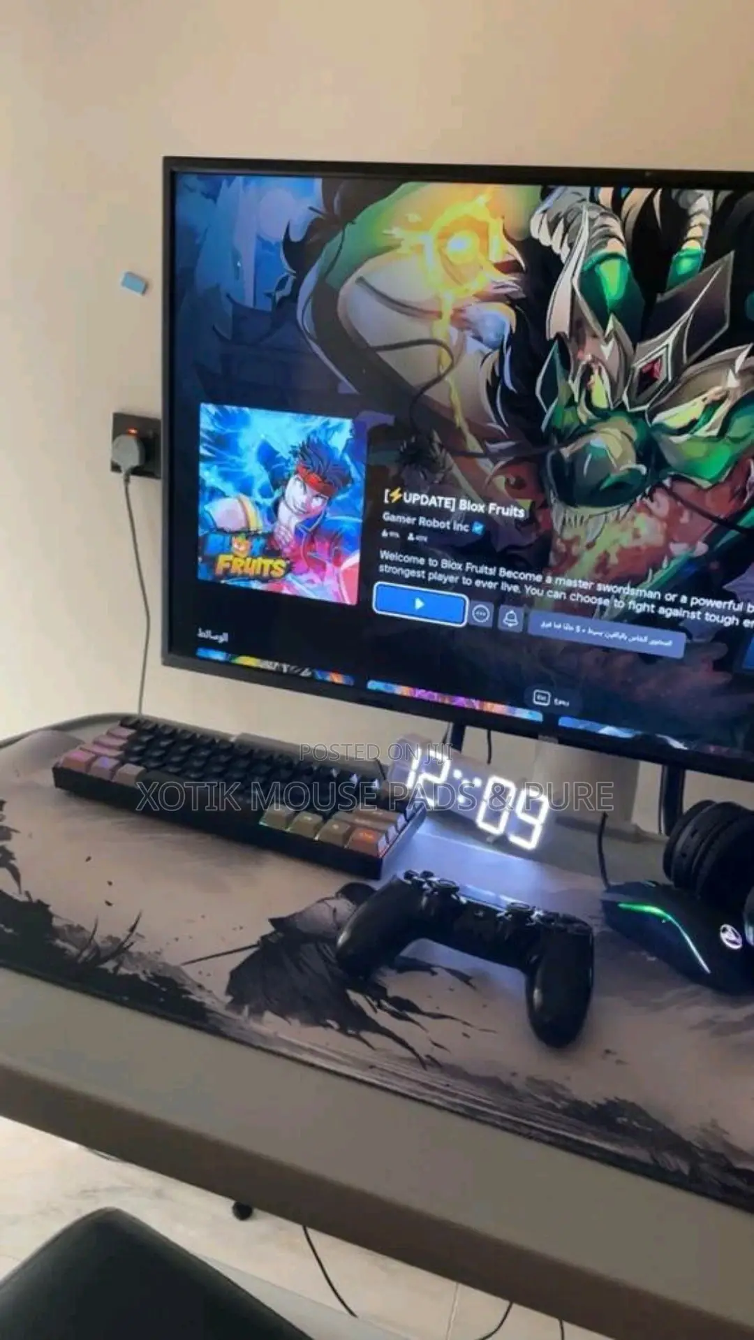 Large Gaming Mouse Pad | Desk Mat for Gamers and Office