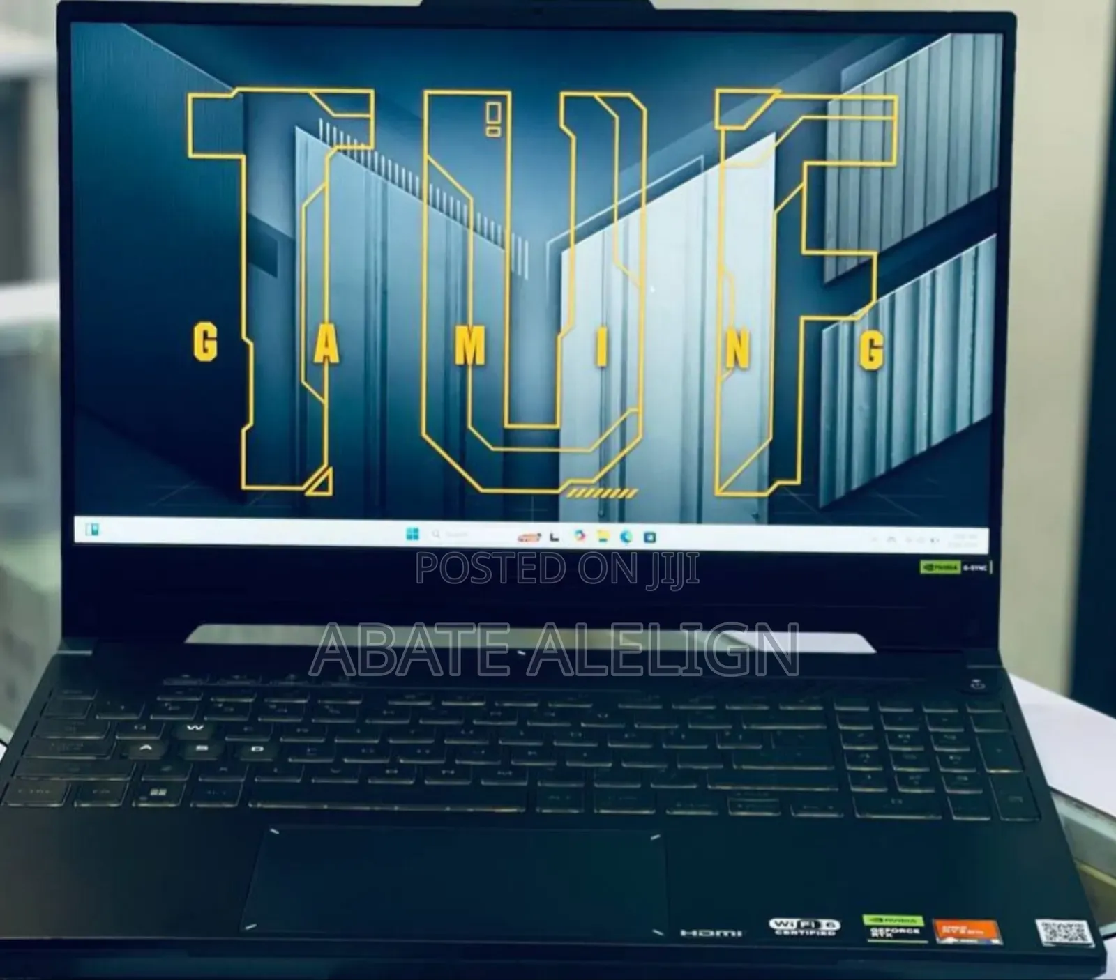 New Laptop Asus TUF Gaming A15 16GB AMD Ryzen 7 SSD 512GB