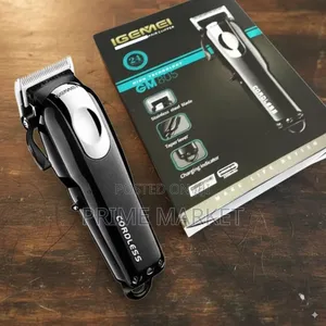 Photo - Gm-805 ፕሮፌሽናል ፀጉር መቁረጫ ( Geemy Gm-805 Professional Hair Clipper)