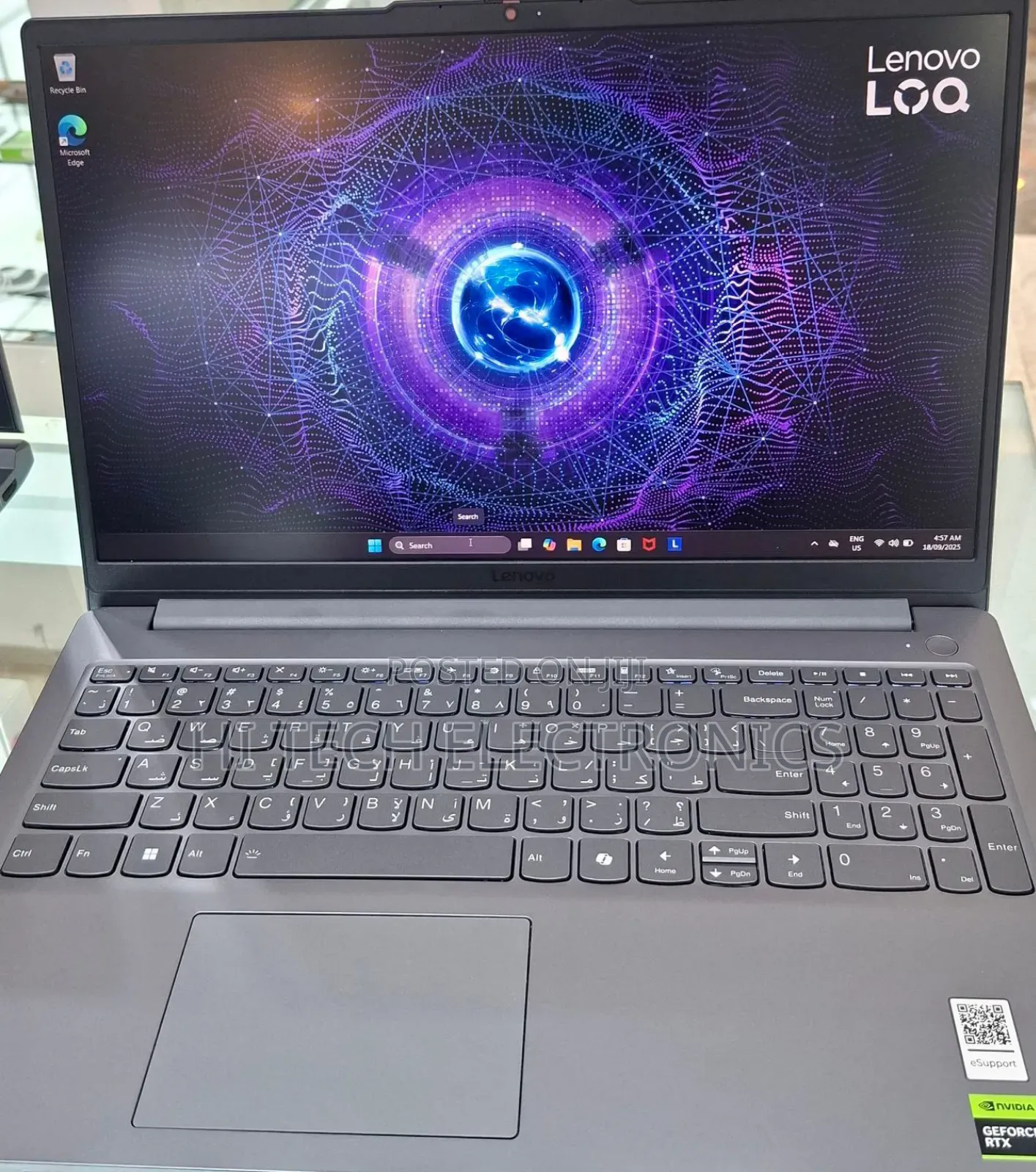New Laptop Lenovo LOQ 15ARP9 16GB Intel Core I5 SSD 512GB