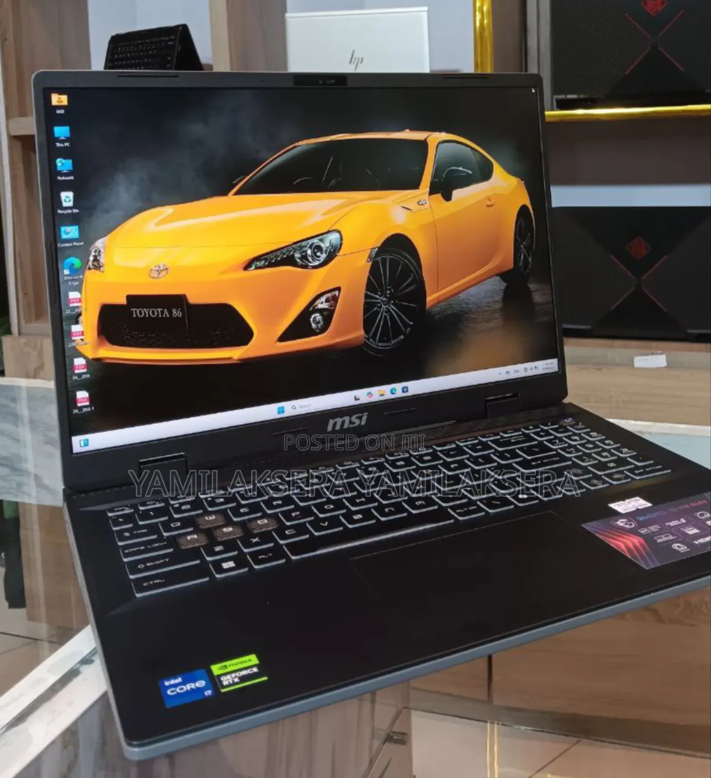 New Laptop MSI 16GB Intel Core I7 SSD 1T