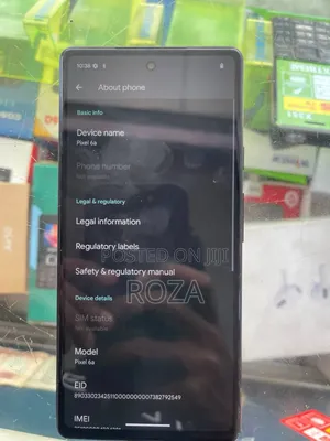 New Google Pixel 6a 128 GB Silver