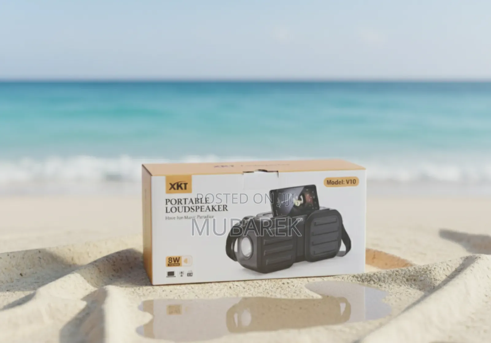 XKT Solar Speaker With Sleek Modern Design