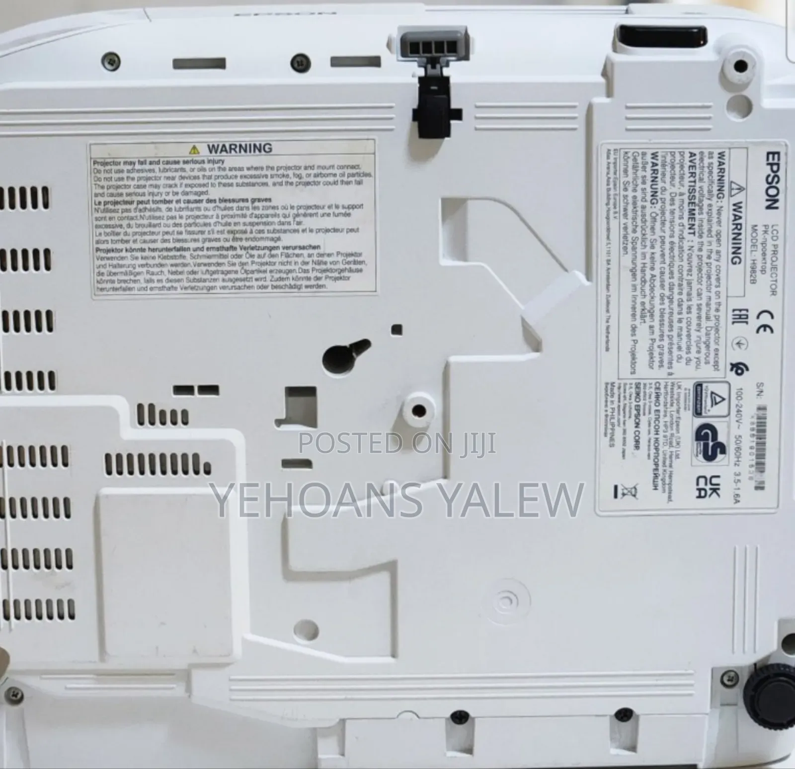 3brand New Epson Projector With Bag Model Name: Cb -X49 Hardware