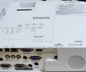 Photo - 3brand New Epson Projector With Bag Model Name: Cb -X49 Hardware