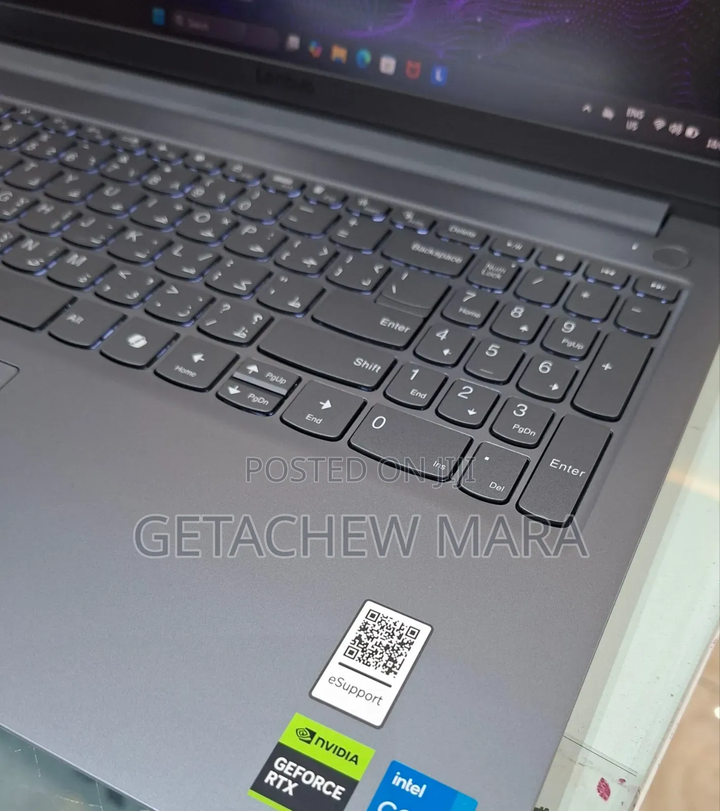 New Laptop Lenovo Legion 5 16GB Intel SSD 512GB