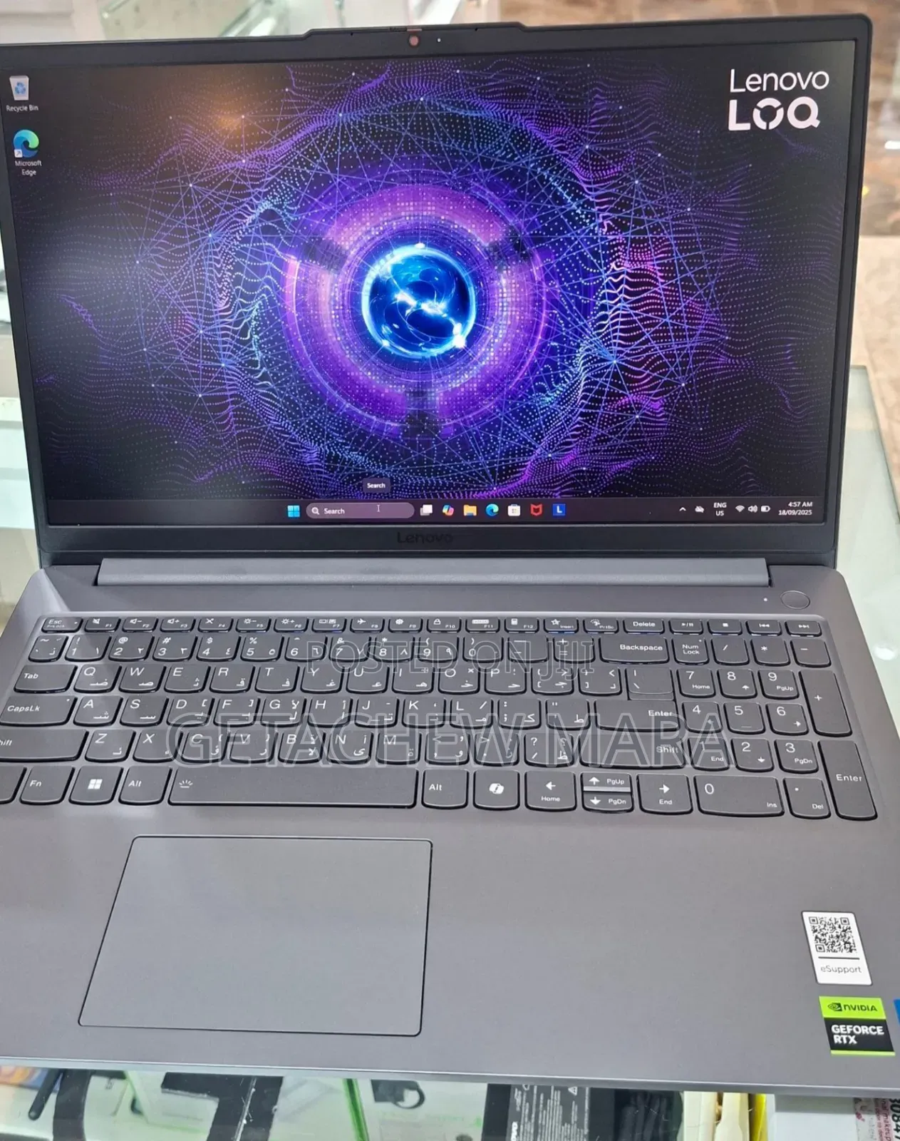 New Laptop Lenovo Legion 5 16GB Intel SSD 512GB