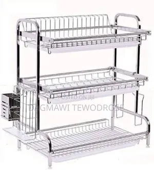 Kitchen Rack የሳህን መደርደሪያ
