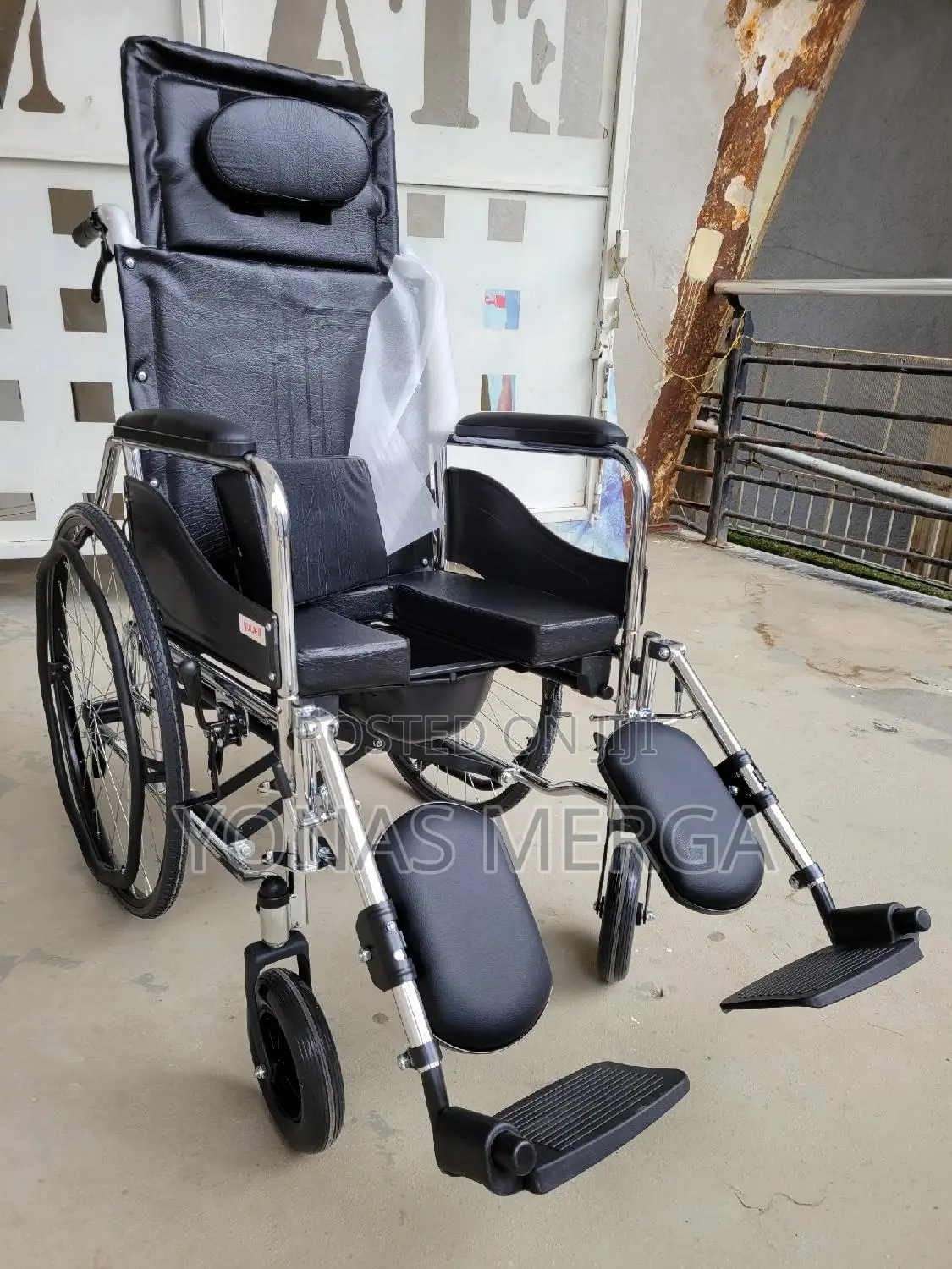 Wheelchairs፺يarmrest Lifting Leg Control Backrest Portable屣፹wheelchair