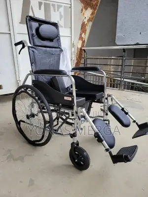 Photo - Toilet Wheelchair皙፭adjustment, 90° Leg Adjustment園፬wheelchair Into Bed