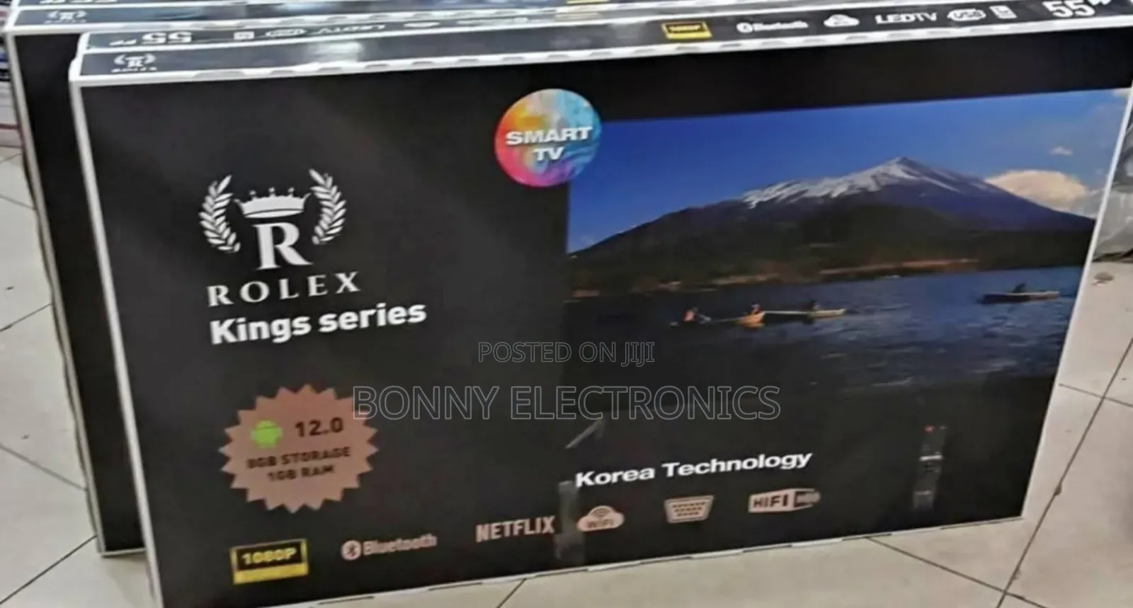 Rolex 55" Uhd Smart Tv