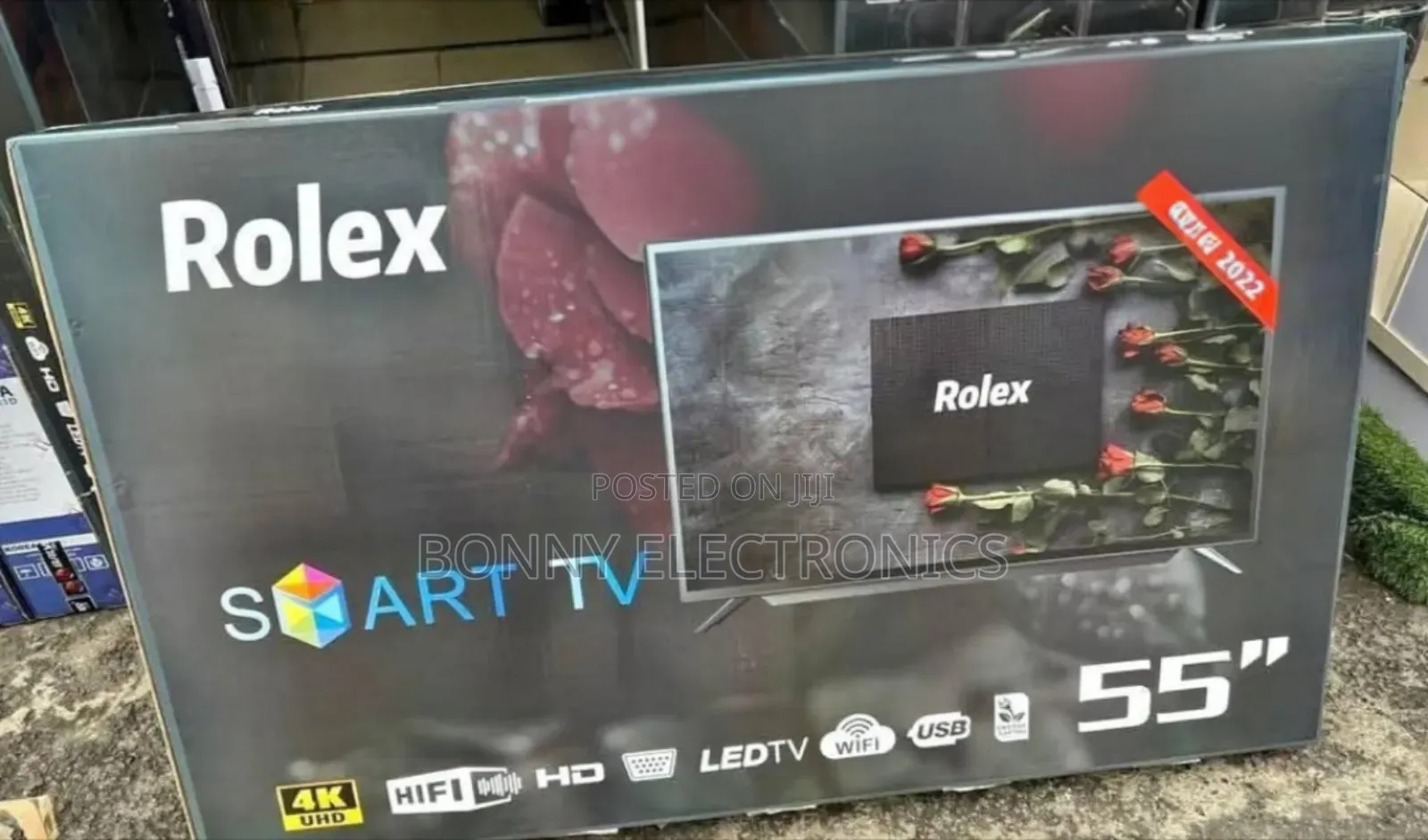 Rolex 55" Uhd Smart Tv