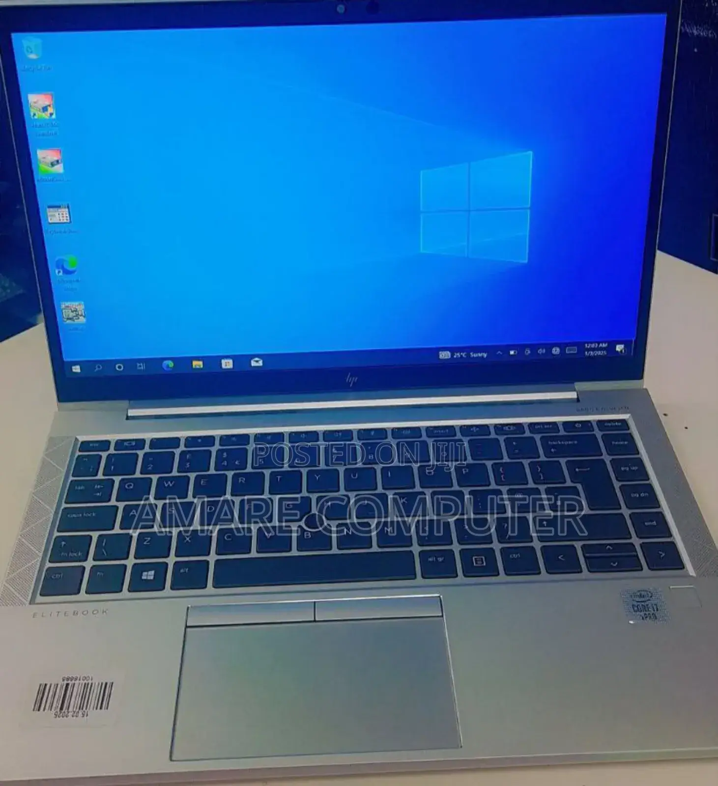 New Laptop HP EliteBook 840 G7 16GB Intel Core I7 SSD 512GB