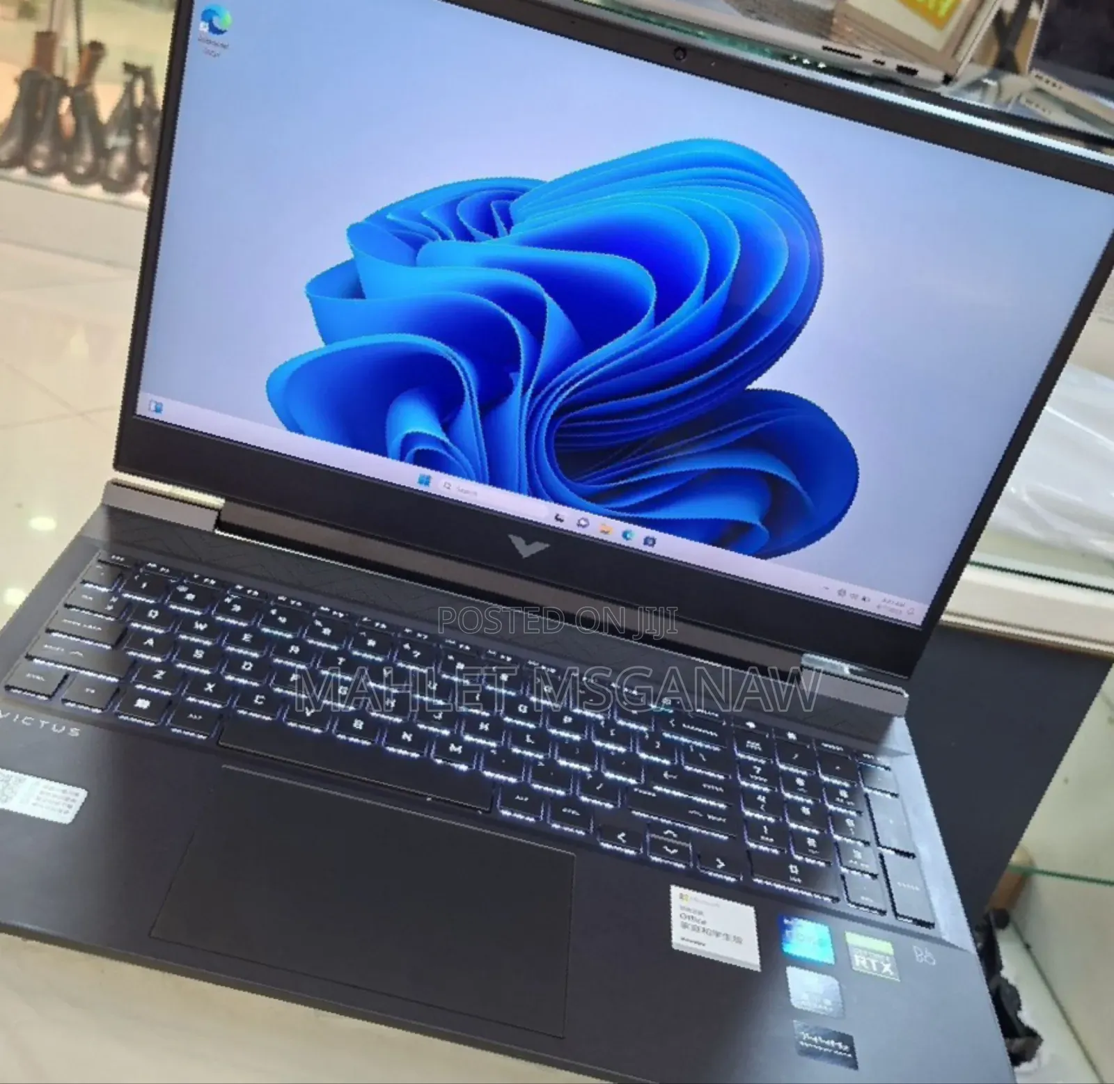 New Laptop HP Victus 16 16GB Intel Core I7 SSD 512GB