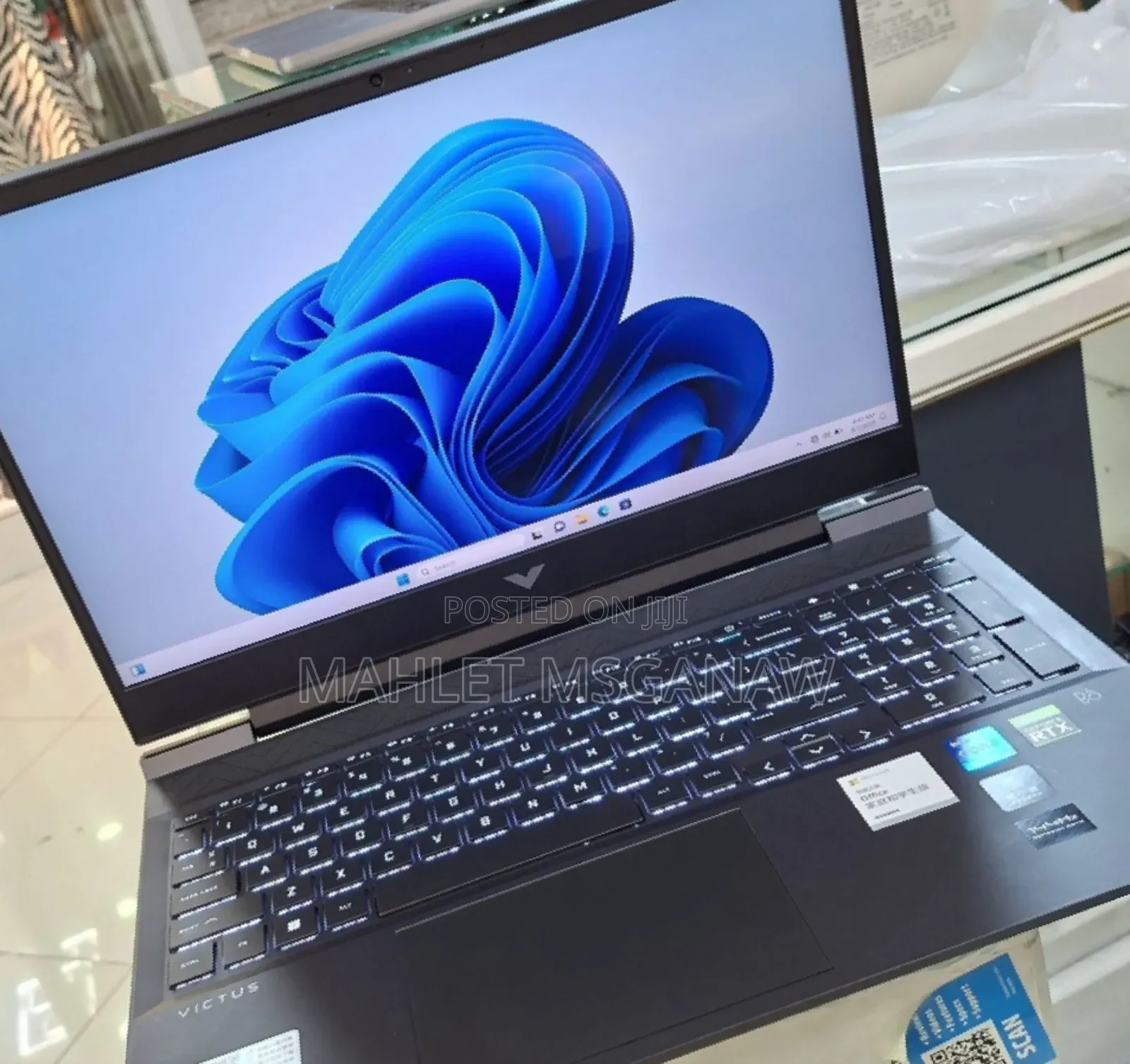 New Laptop HP Victus 16 16GB Intel Core I7 SSD 512GB