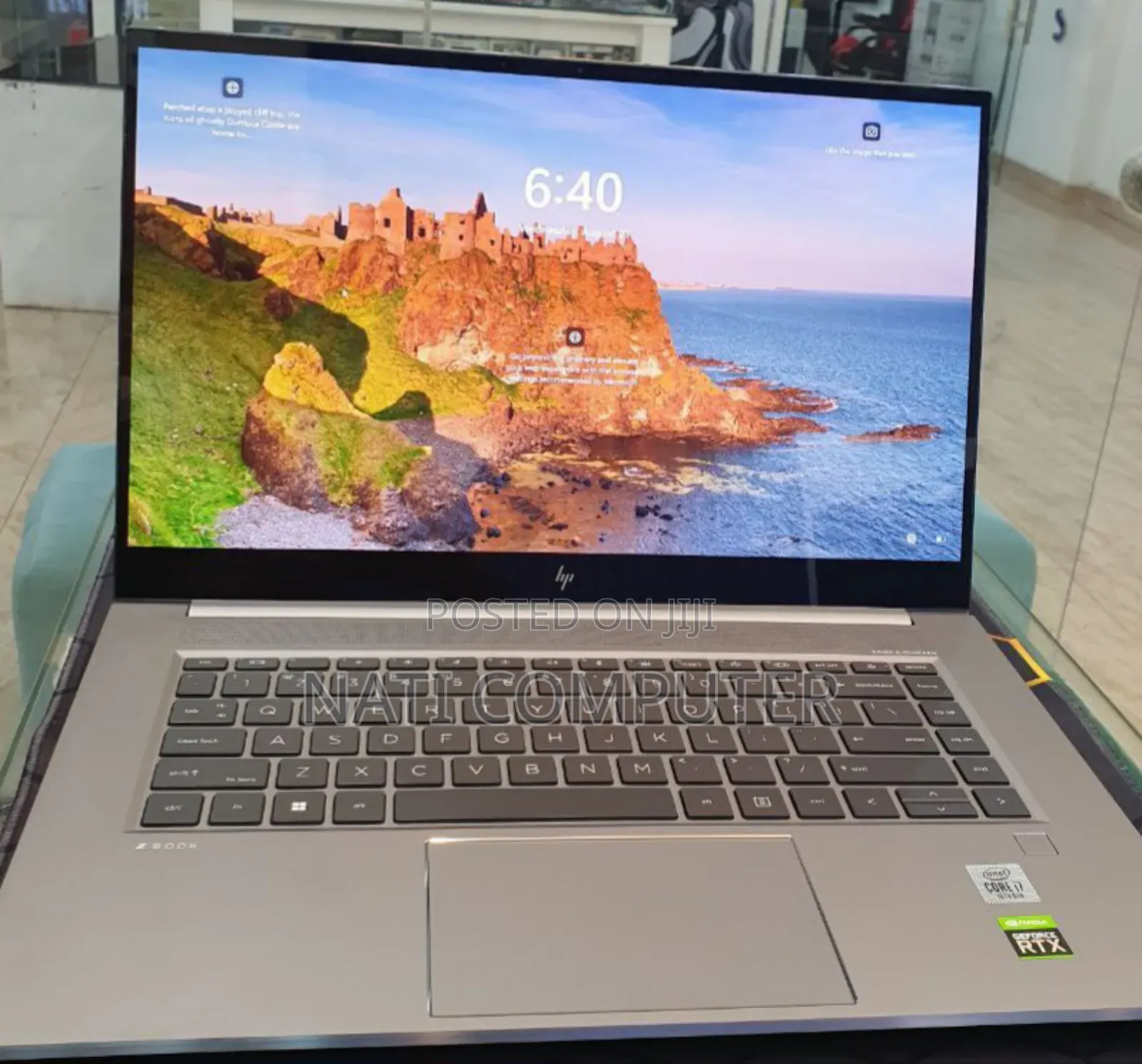 New Laptop HP ZBook Studio 16GB Intel Core I7 SSD 1T