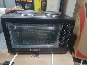  2-in-1 Power Cooking! 
Saachmir Oven With Grill Hotplate 