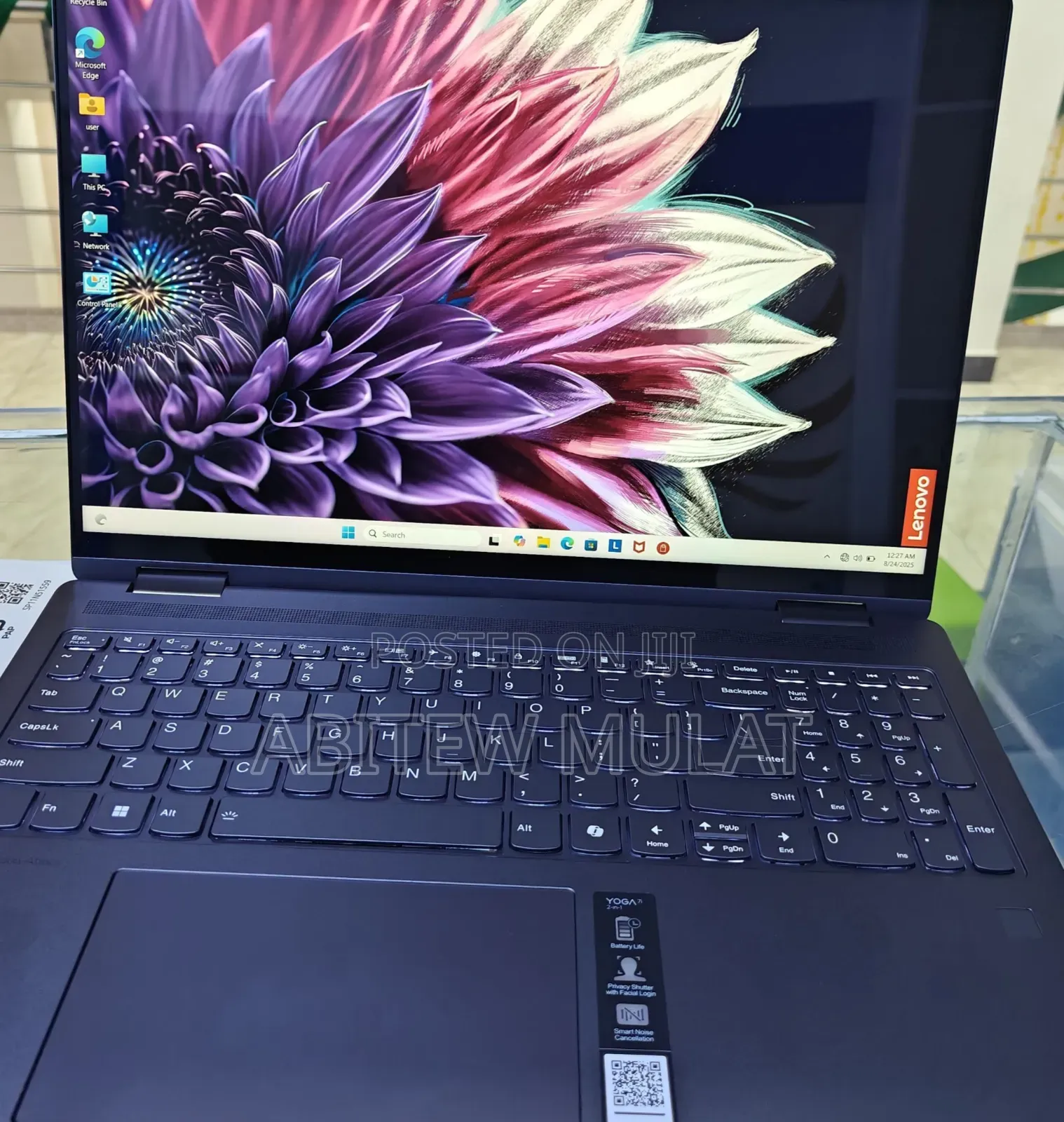 New Laptop Lenovo Yoga 7i 16GB Intel Core Ultra 7 SSD 1T