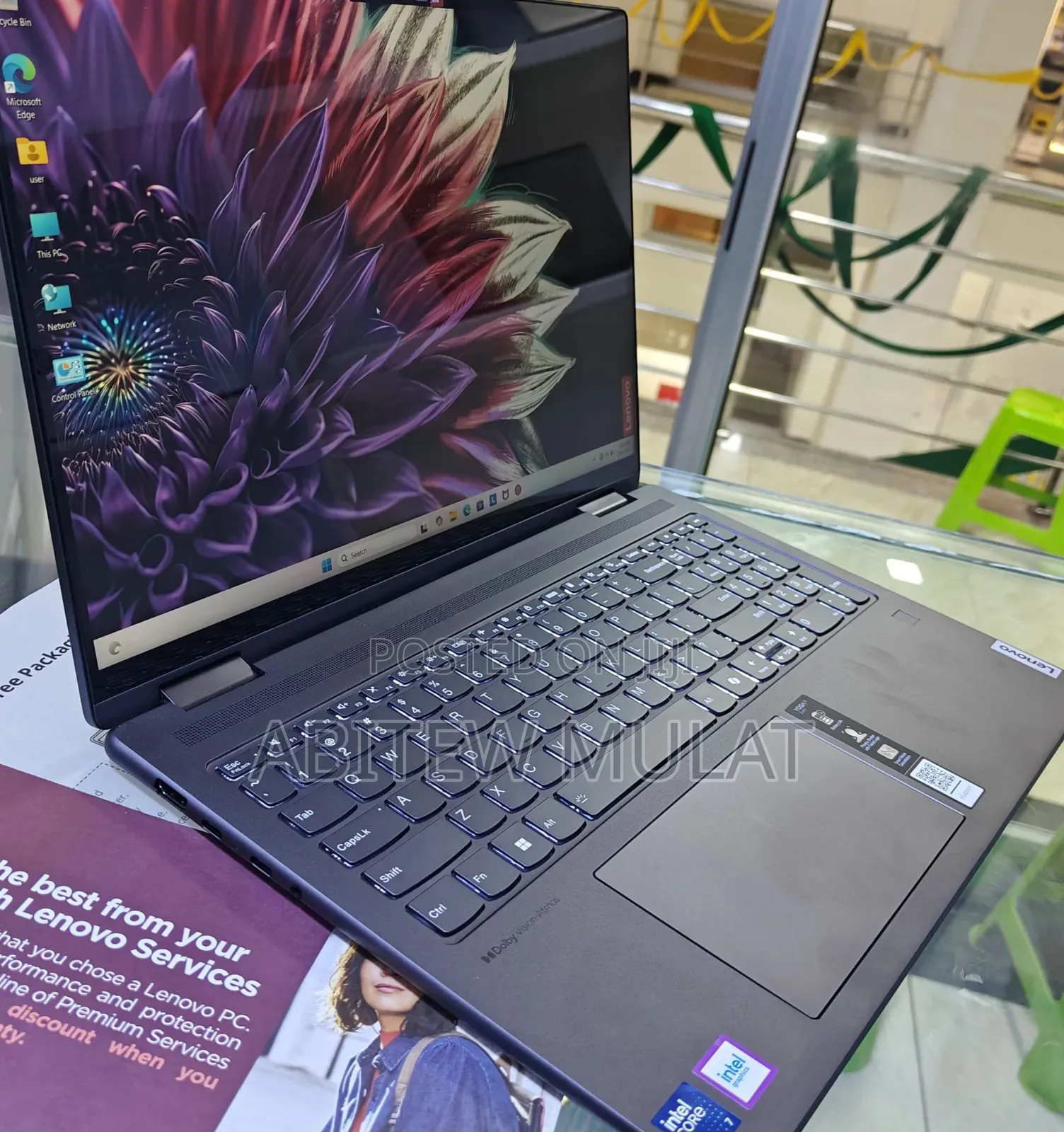 New Laptop Lenovo Yoga 7i 16GB Intel Core Ultra 7 SSD 1T