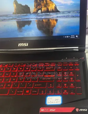 New Laptop MSI 16GB Intel Core I7 SSD 512GB