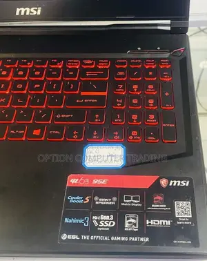 New Laptop MSI 16GB Intel Core I7 SSD 512GB