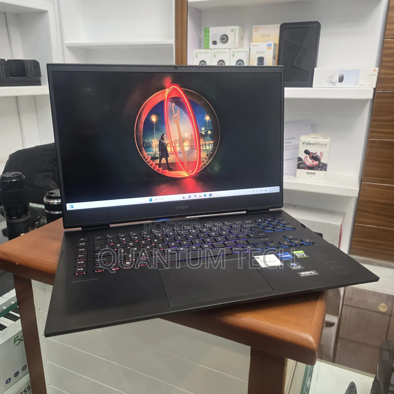 New Laptop HP Omen 17 16GB Intel Core I7 SSD 1T
