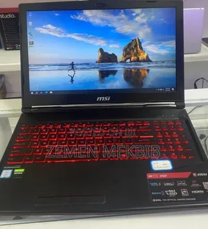 New Laptop MSI GF63 16GB Intel Core I7 SSD 512GB
