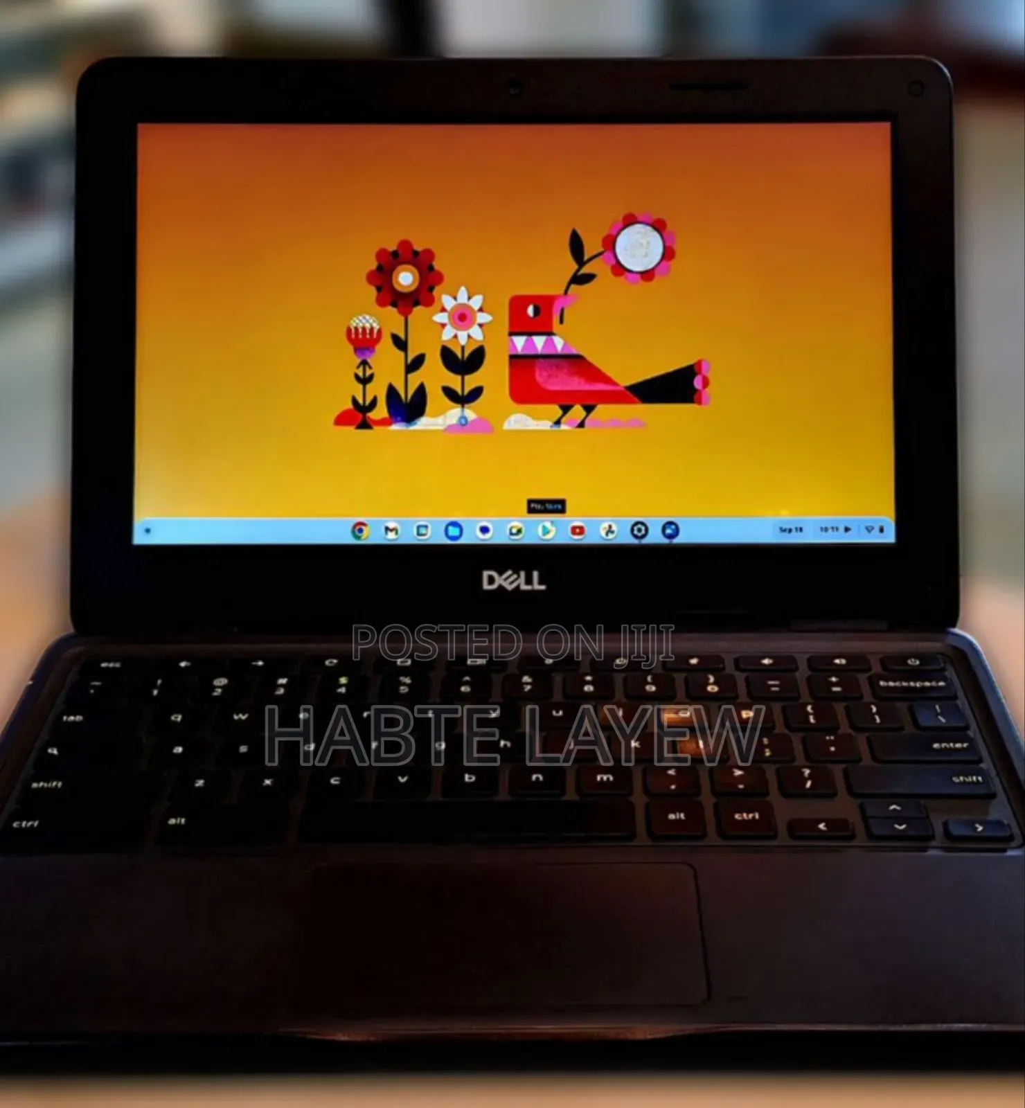 New Laptop Dell Chromebook 11 4GB Intel Celeron SSD 32GB