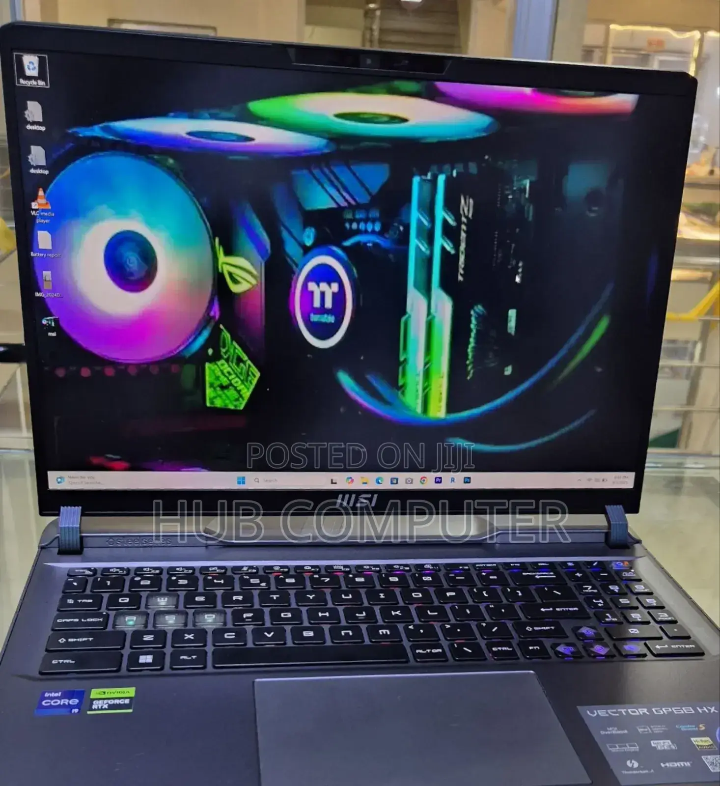 New Laptop MSI Vector GP68 HX 13V 16GB Intel Core I9 SSD 1T