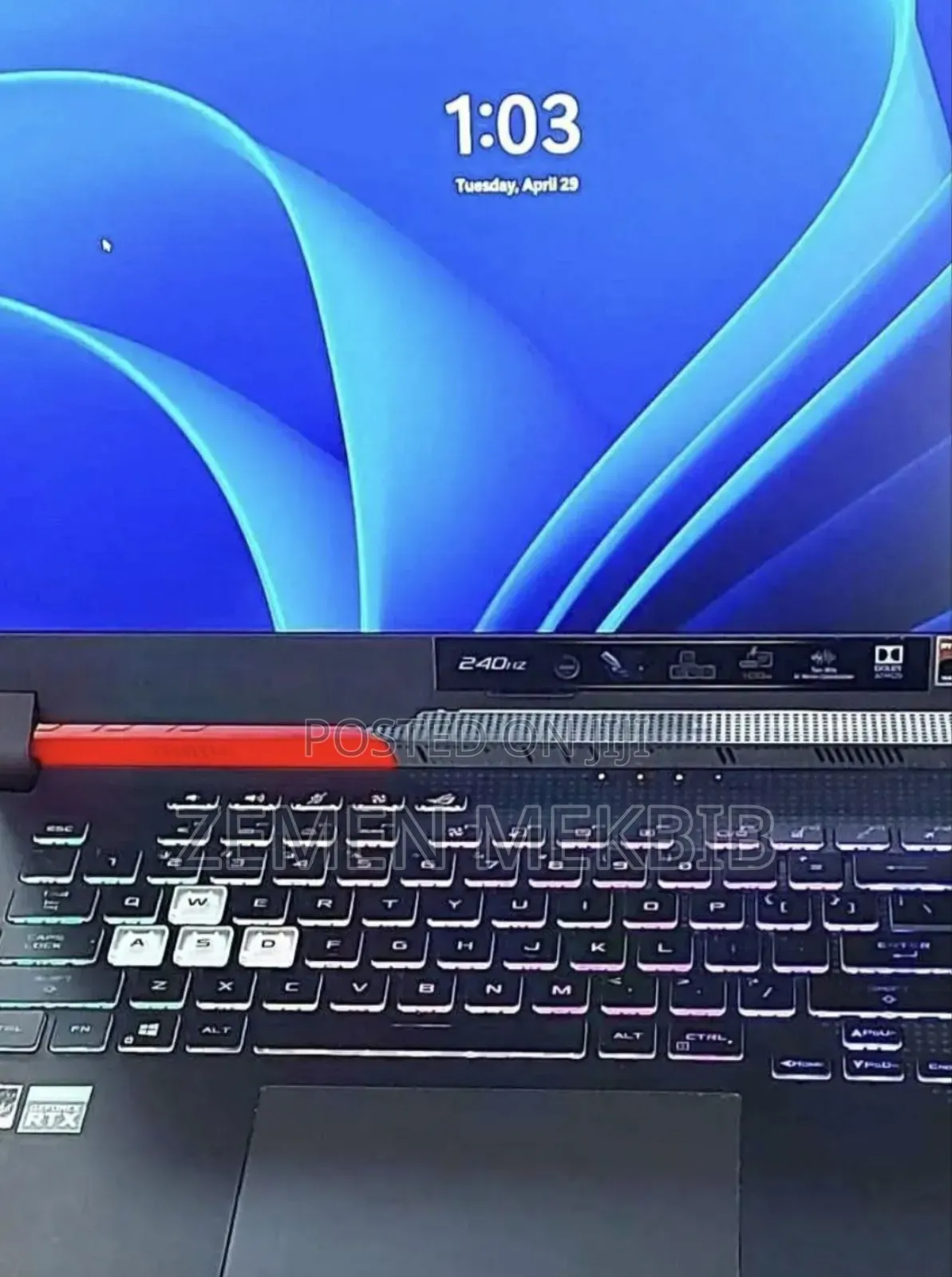 New Laptop Asus ROG Strix G15 16GB AMD Ryzen 9 SSD 1T