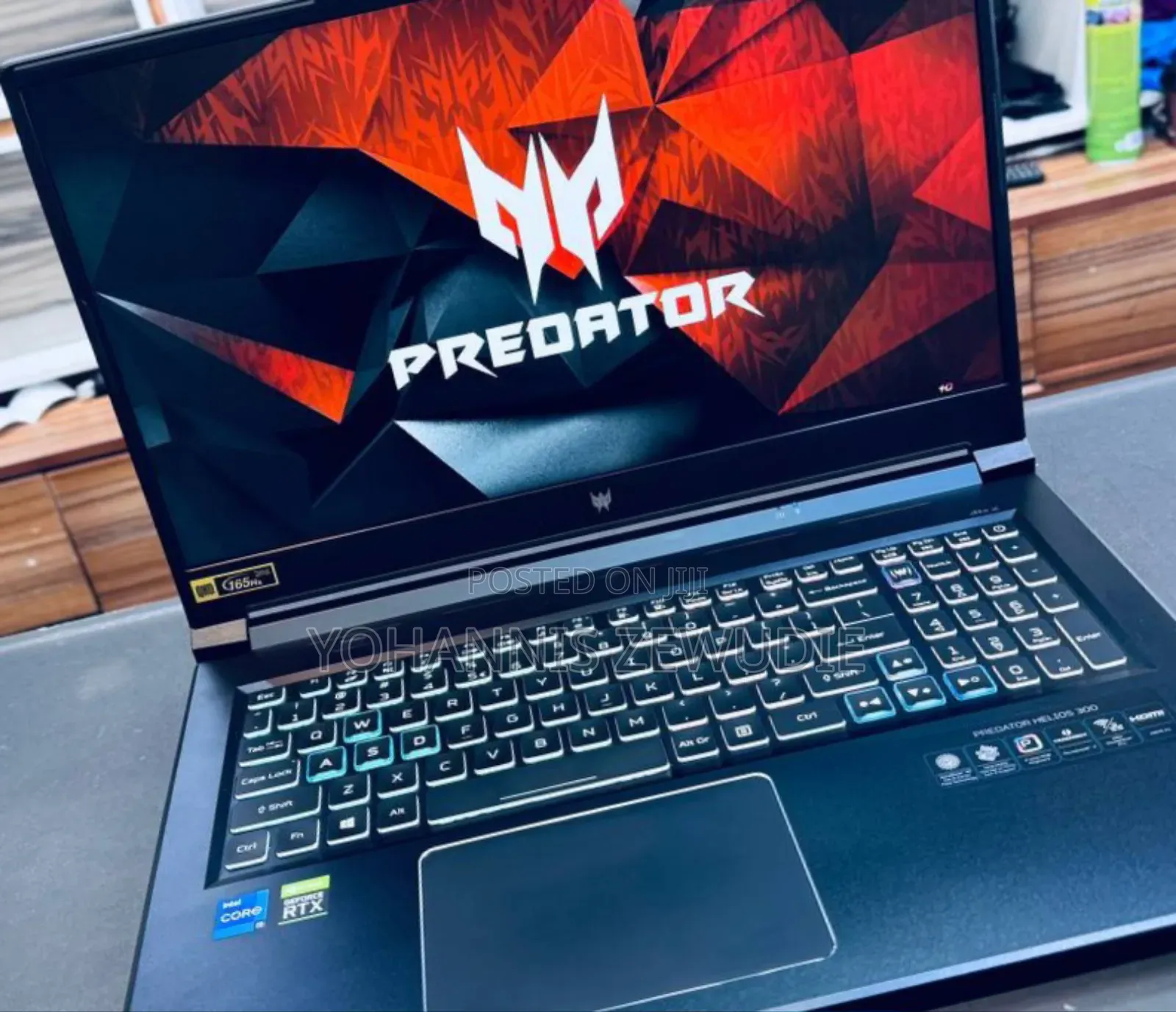 New Laptop Acer Predator Helios 300 16GB Intel Core I9 SSD 1T