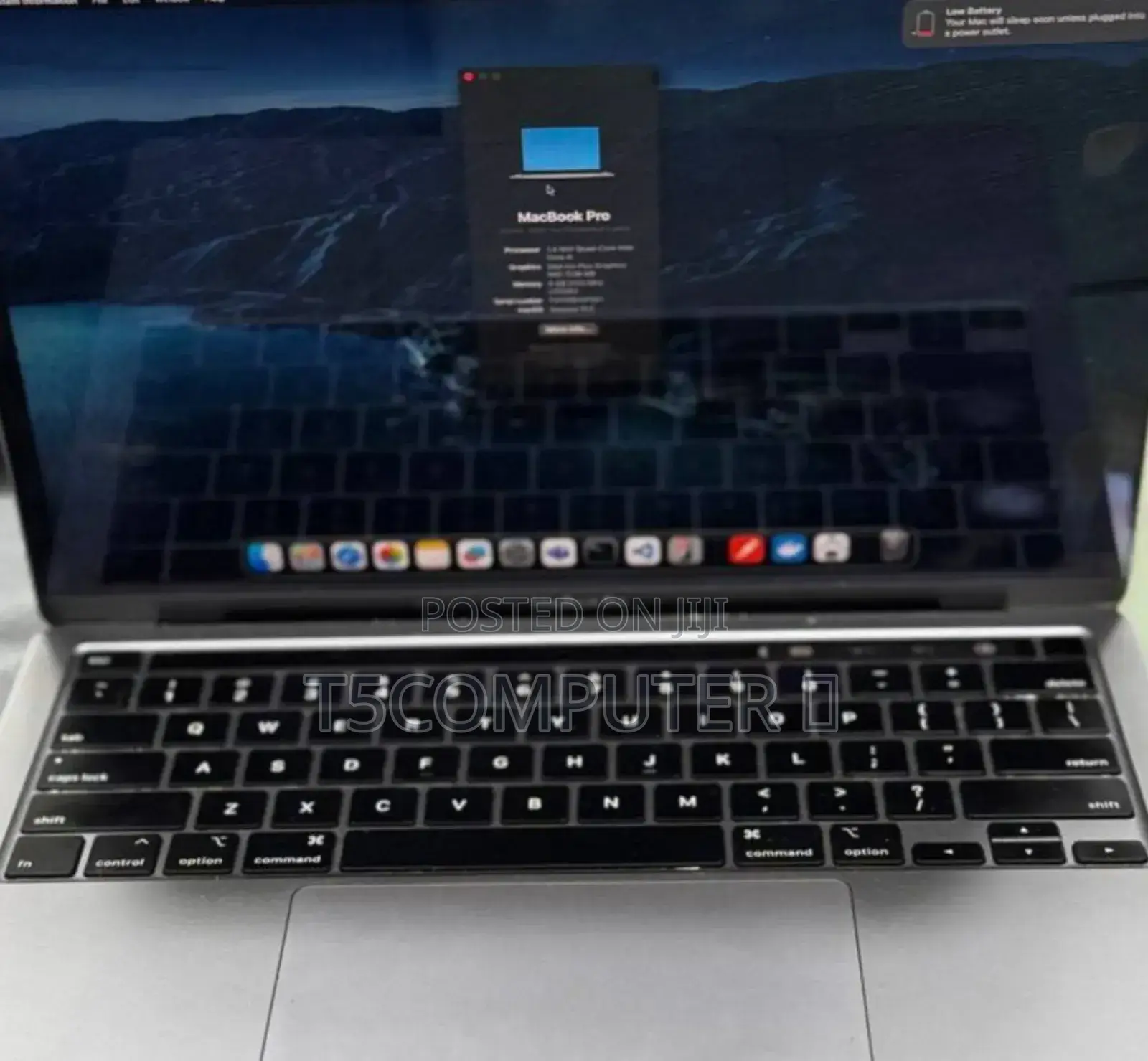 New Laptop Apple MacBook Pro 2020 8GB Intel Core I5 SSD 256GB