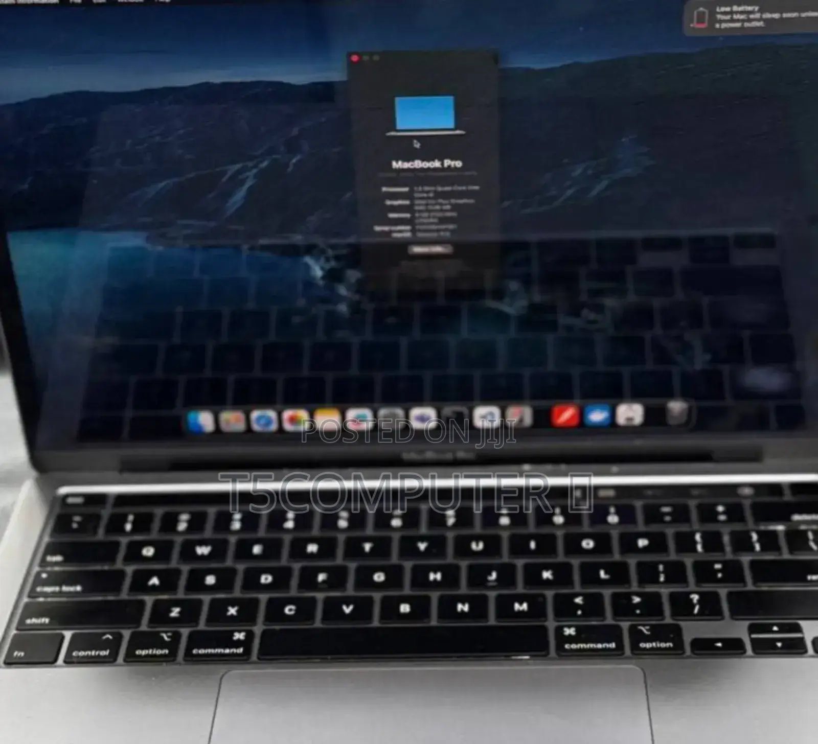 New Laptop Apple MacBook Pro 2020 8GB Intel Core I5 SSD 256GB