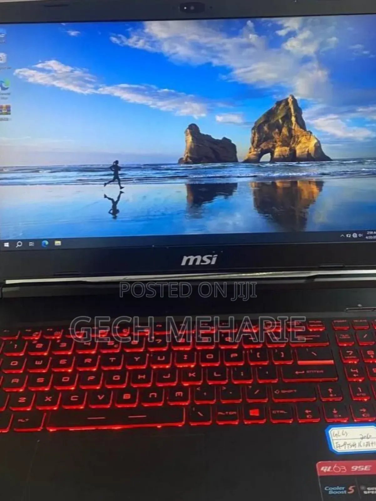 New Laptop MSI GF63 16GB Intel Core I7 SSD 512GB