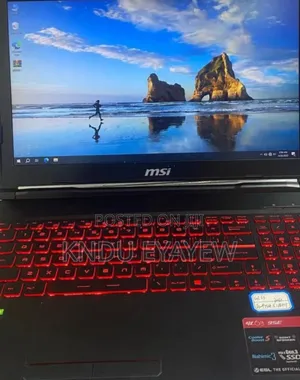 Photo - New Laptop MSI GF63 16GB Intel Core I5 SSD 512GB
