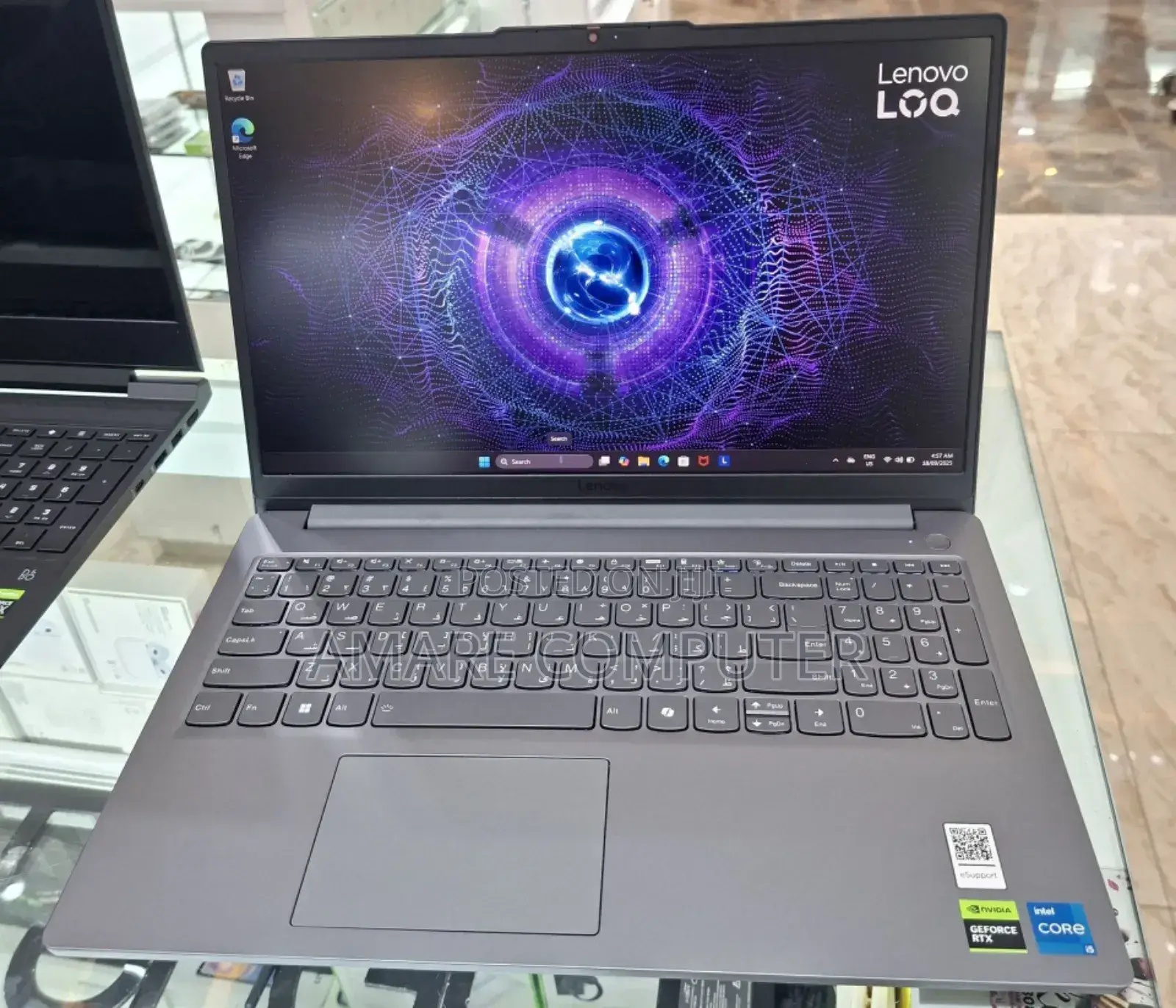 New Laptop Lenovo LOQ 15ARP9 16GB Intel Core I5 SSD 512GB