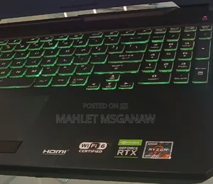 New Laptop Asus TUF Gaming A15 16GB AMD Ryzen 7 SSD 512GB