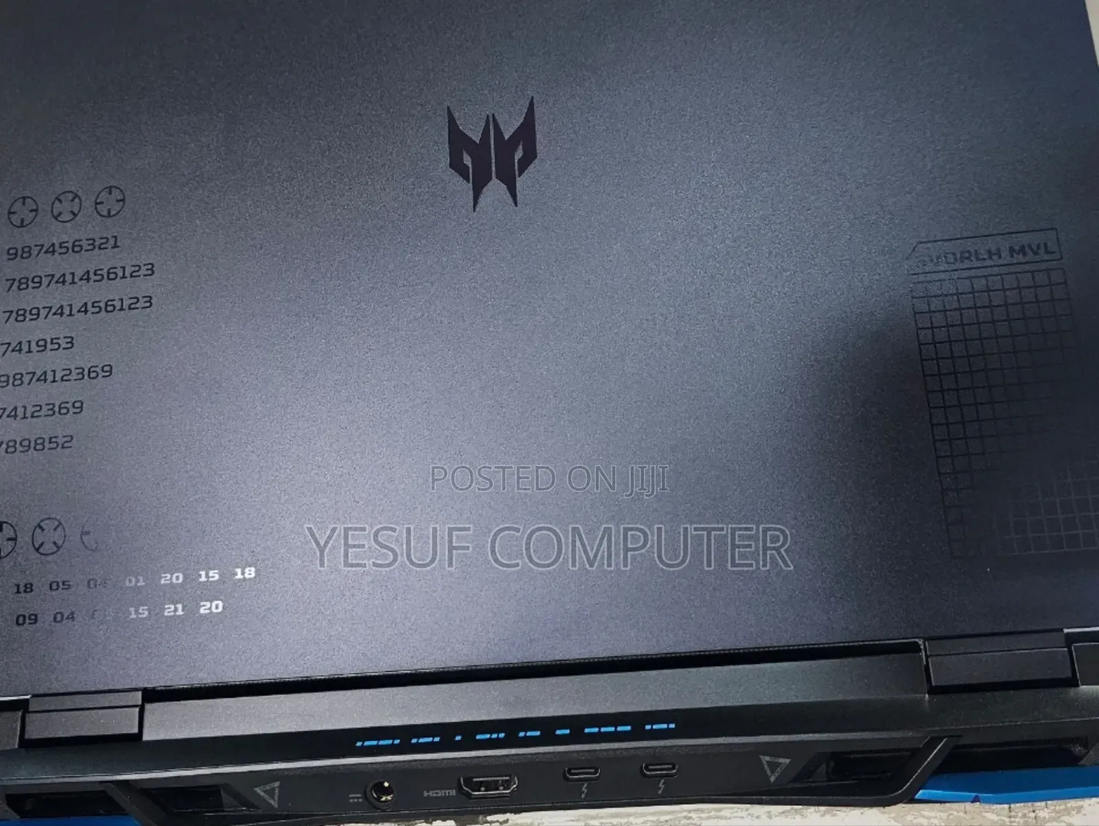New Laptop Acer Predator Helios 300 16GB Intel Core I9 SSD 1T