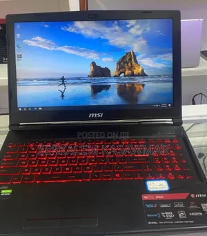 New Laptop MSI GF63 16GB Intel Core I7 SSD 512GB