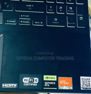 New Laptop Asus TUF Gaming A15 16GB AMD Ryzen 7 SSD 512GB