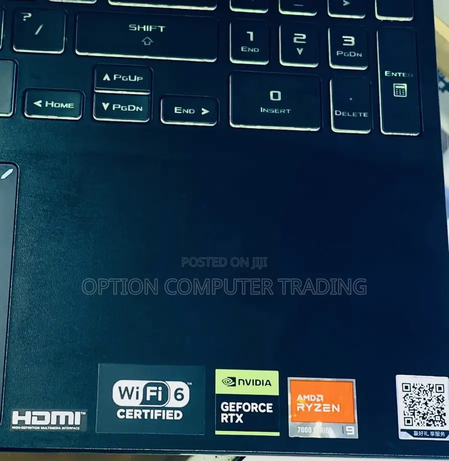 New Laptop Asus TUF Gaming A15 16GB AMD Ryzen 7 SSD 512GB