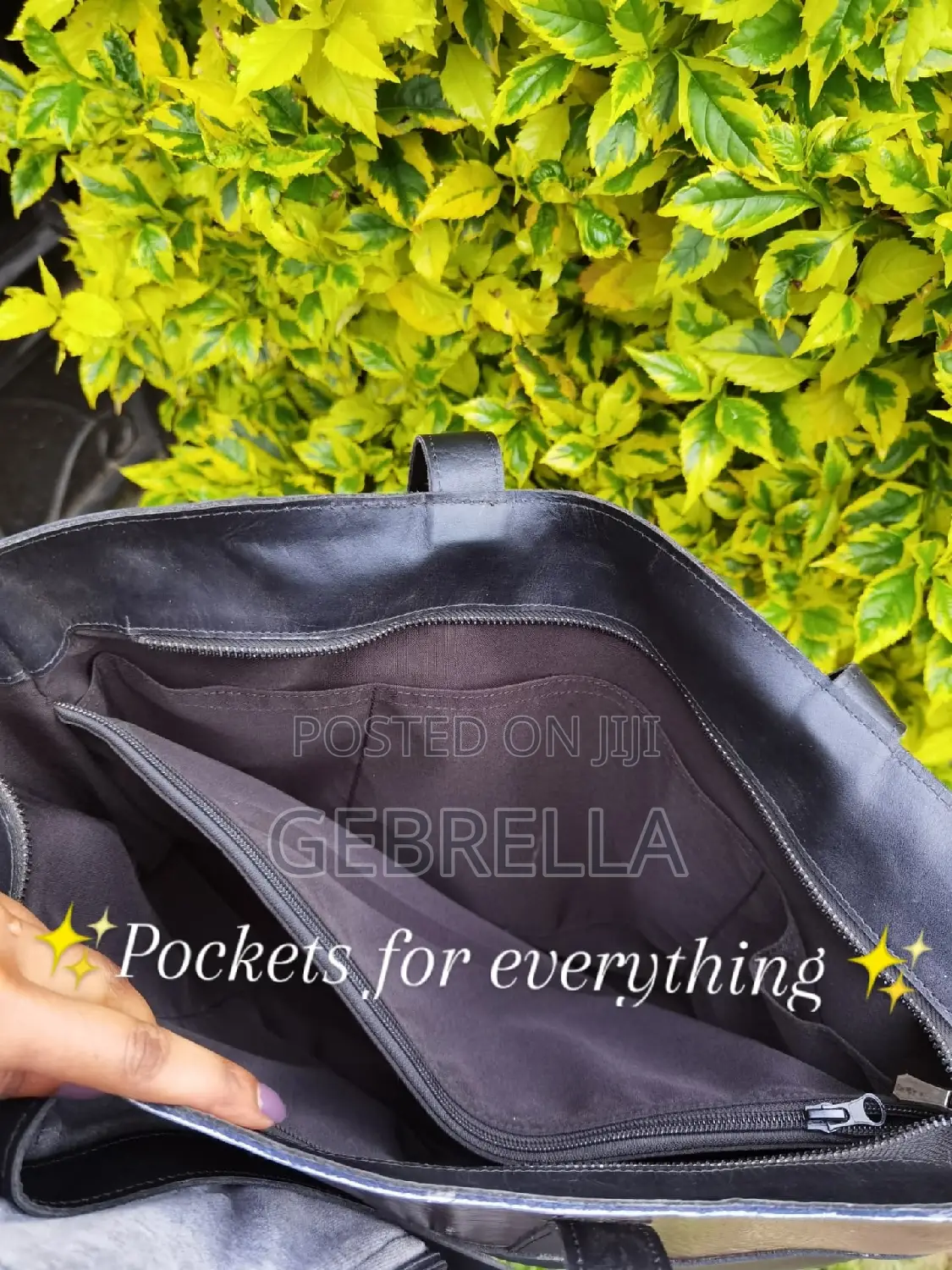 Leather Womens Maxi Bag