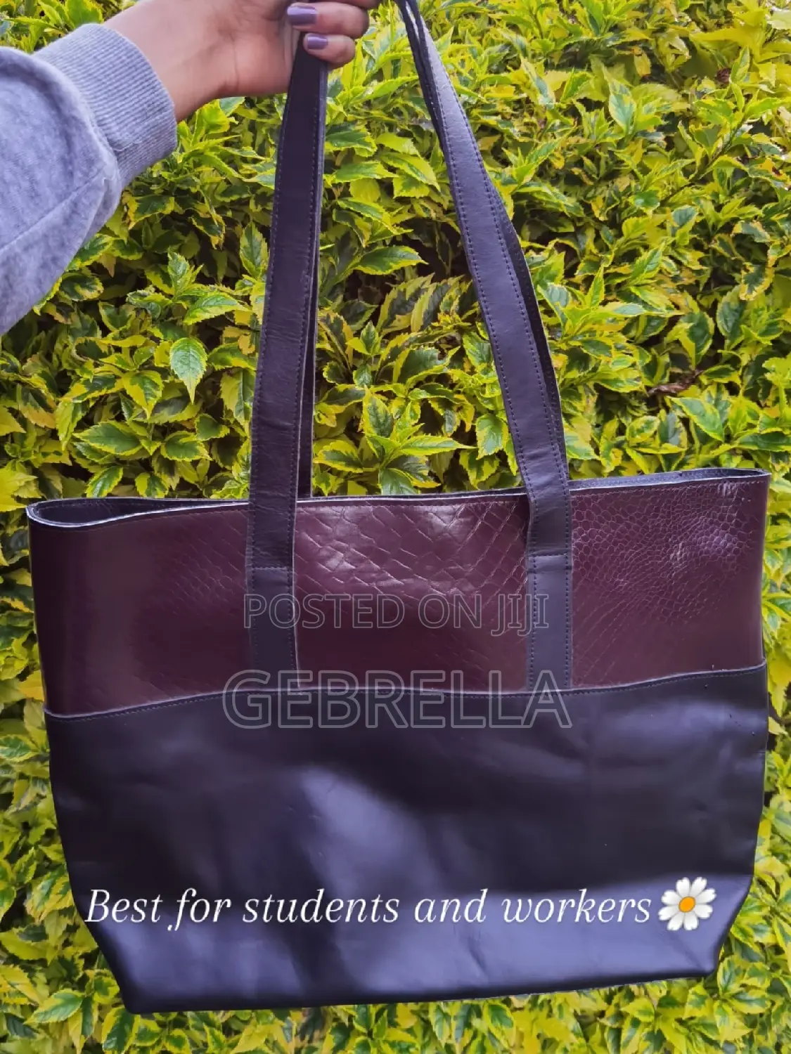 Leather Womens Maxi Bag