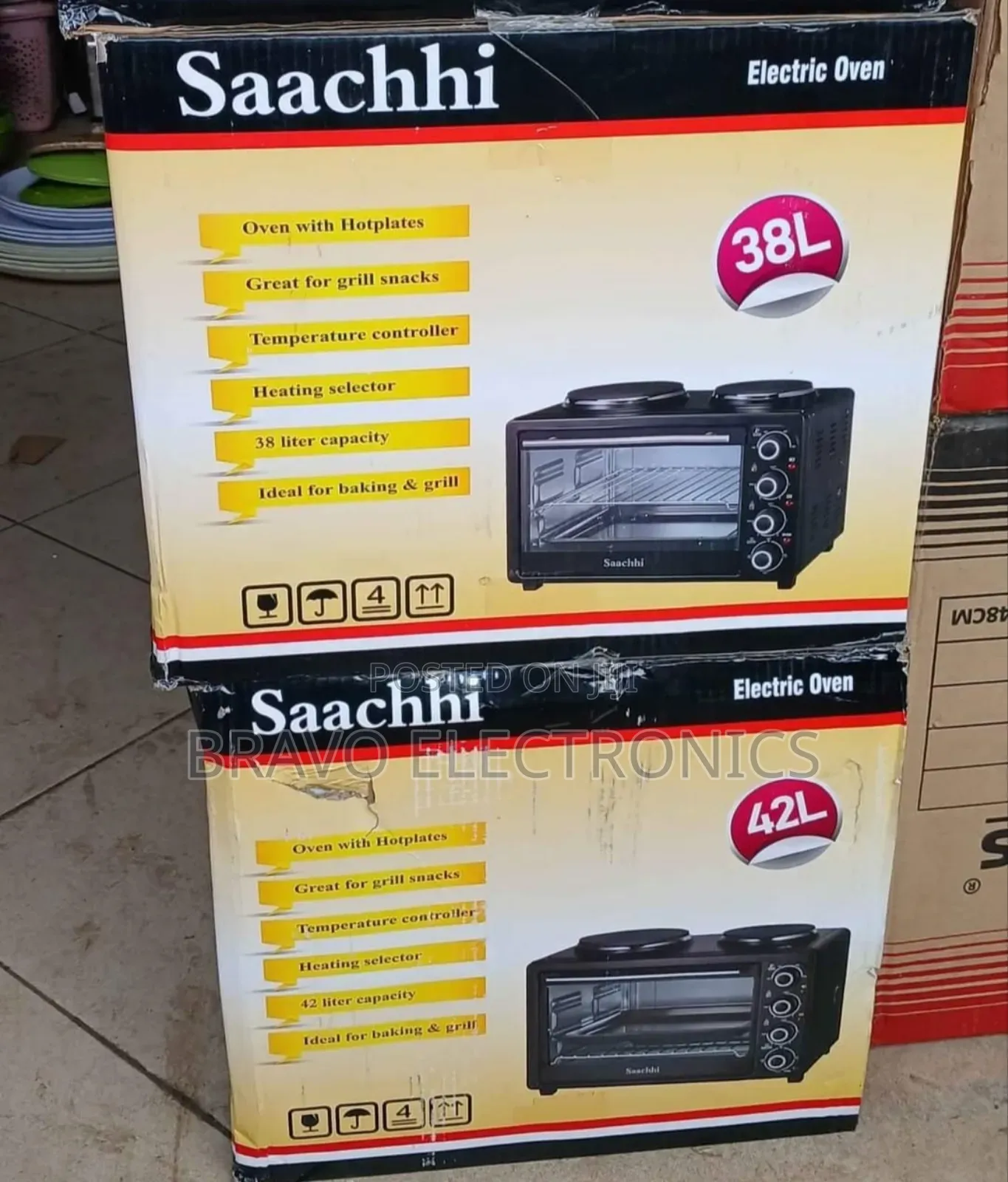 
Saachi Mini Oven – Bake, Grill Toast