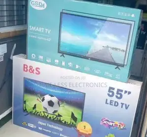 B S 55” Smart Android Tv – Wifi Enabled Stunning Display!