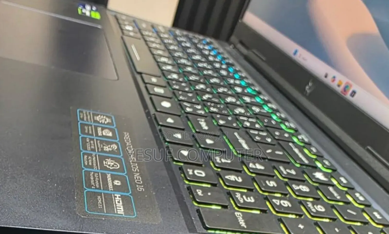 New Laptop Acer Predator Helios Neo 16 16GB Intel Core I9 SSD 1T