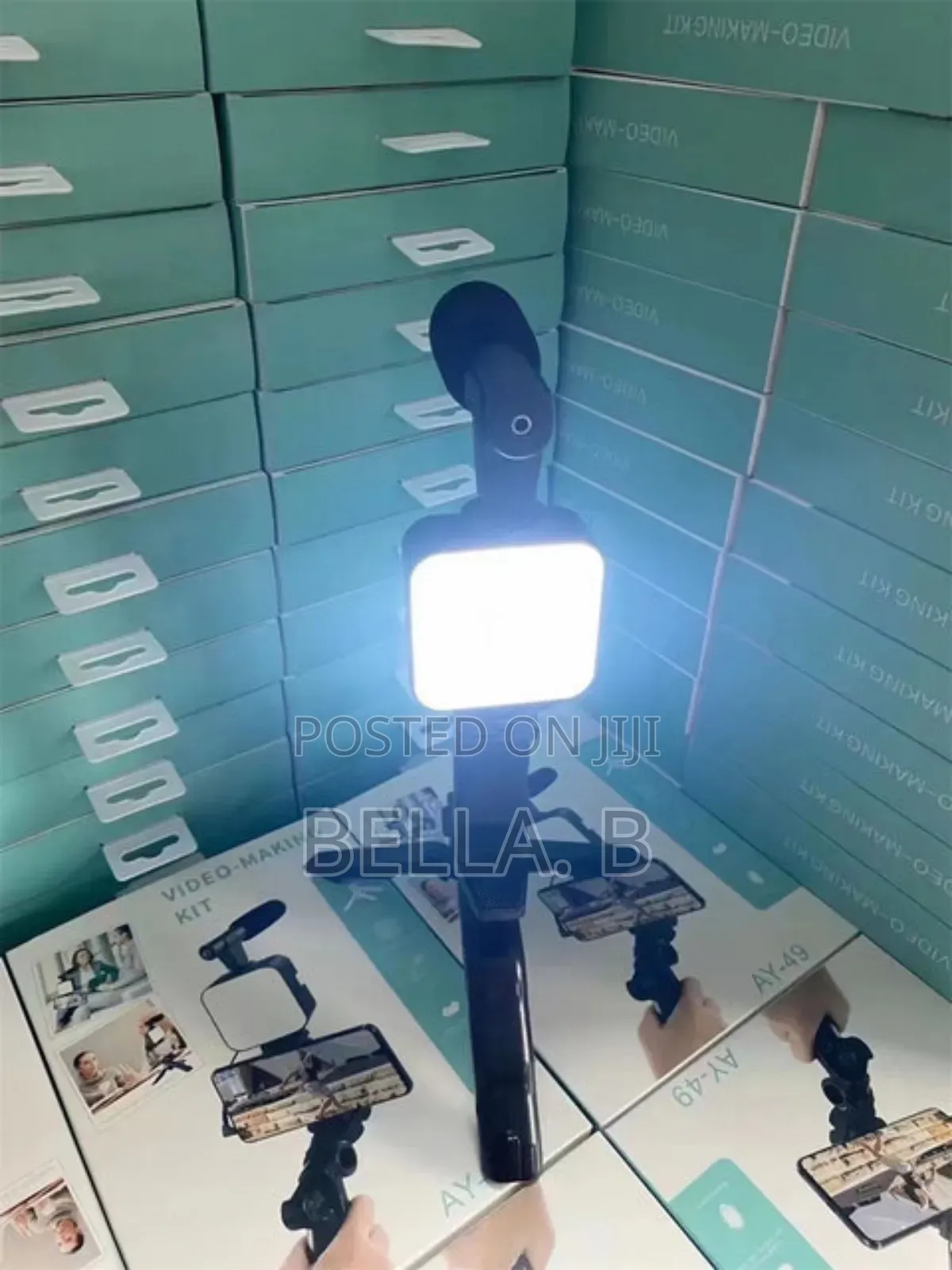 Ay 49 Video Making Kit: Clear Audio Capture.