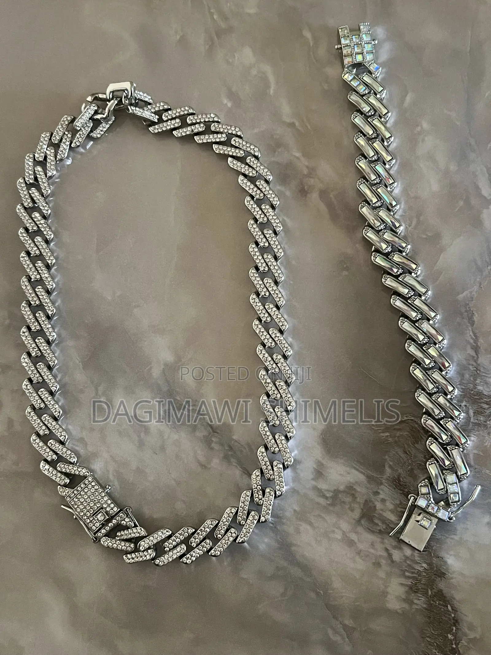Necklace Chain and Chain Bracelet